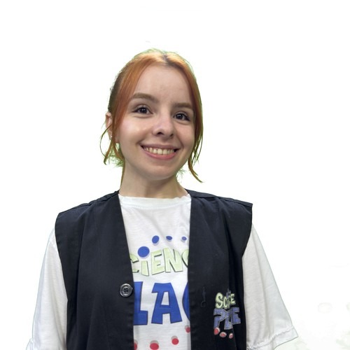 Rayane Palmeira, colaboradora do Ciência em Show